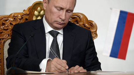 Russian President Vladimir Putin. © Aleksey Nikolskyi