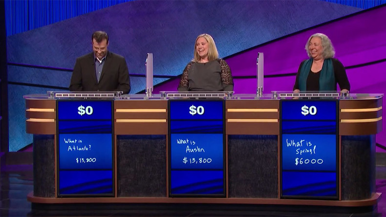 Final Jeopardy question wipes out all contestants' prize ...