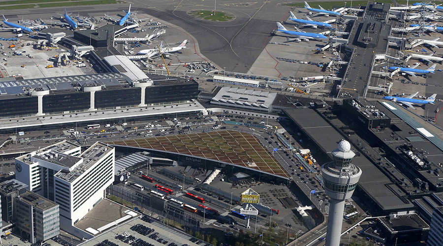 Amsterdam’s Schiphol airport briefly evacuated after ‘bomb’ threat