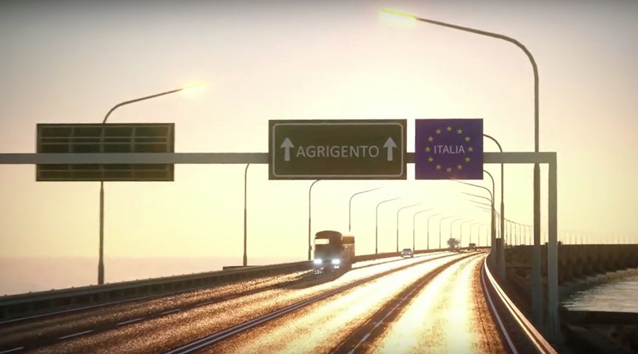 Crazy, but it just might work: Mediterranean bridge proposed to save refugee lives