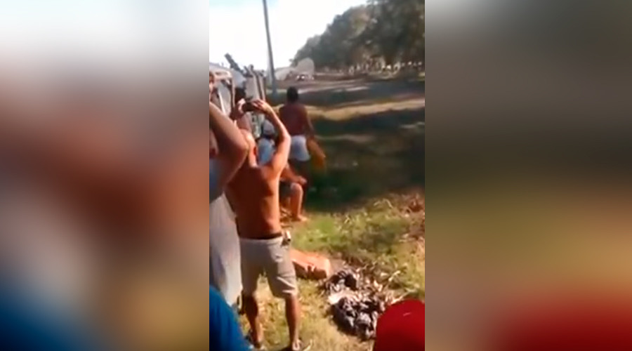 Footage emerges of grisly aftermath of Dakar rally crash (VIDEO)