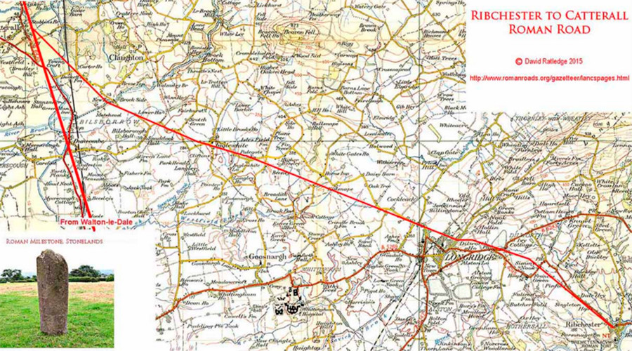 Flooding find: First UK Roman road discovered in 150 yrs