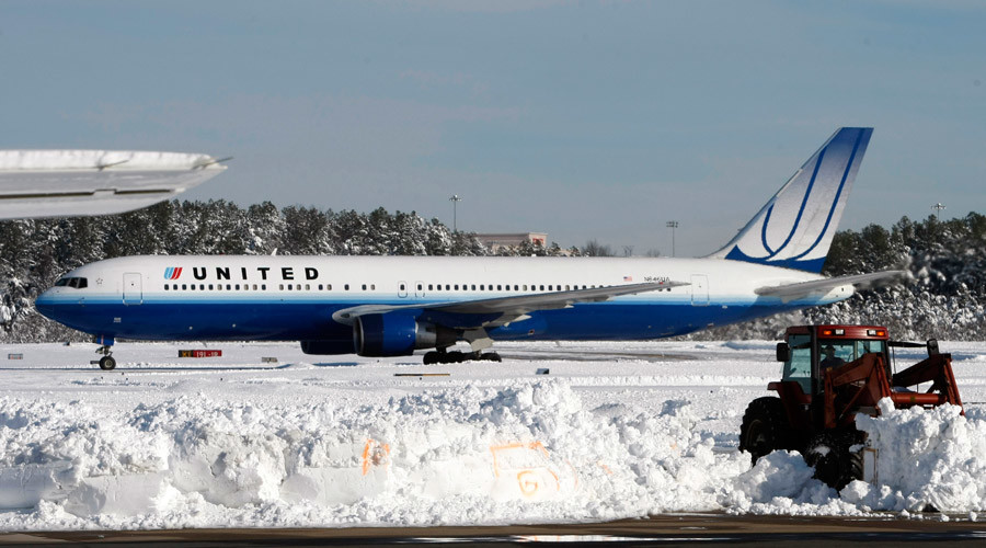 Denver-bound plane skids off runway in Spokane, Wash.