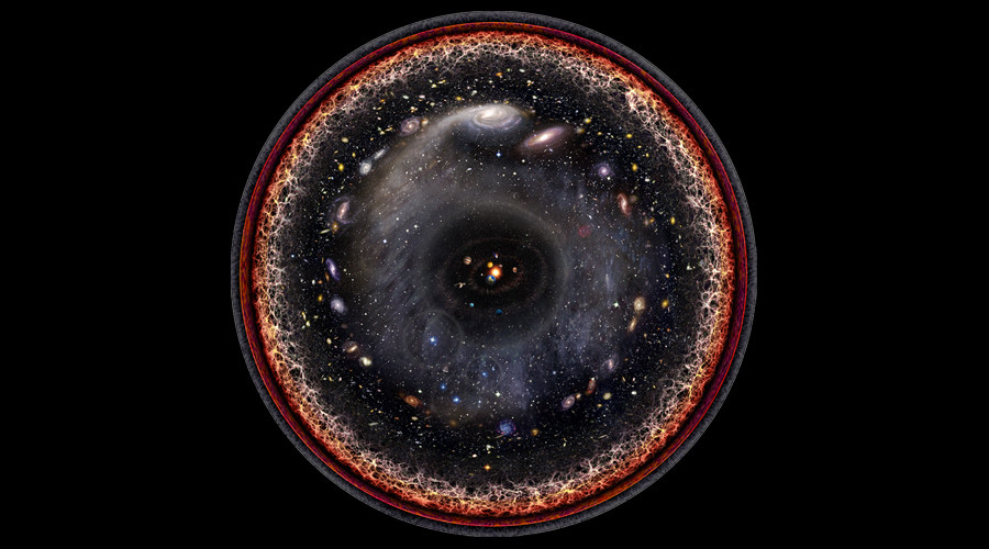 Artist creates amazing map of entire universe in one image