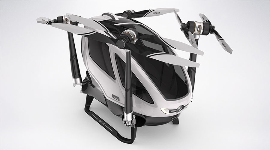 Chinese passenger drone unveiled at CES2016 (VIDEO)