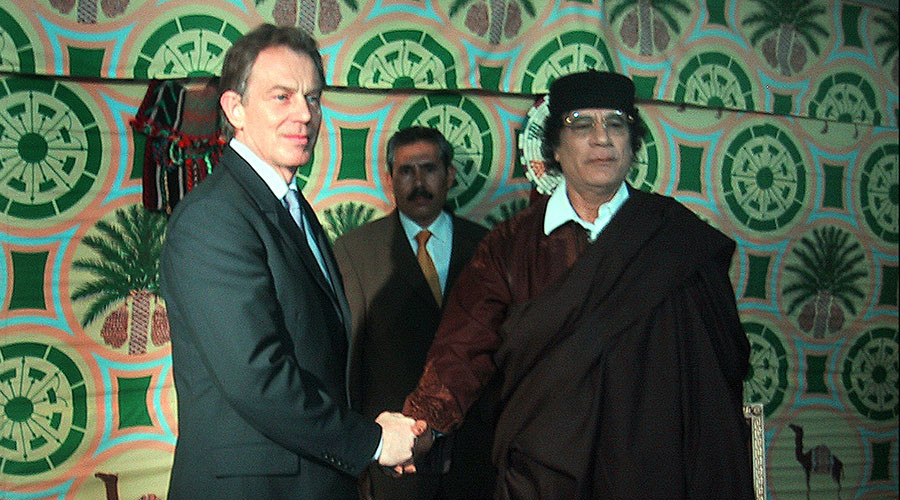 Gaddafi accused Blair of ‘supporting Al-Qaeda,’ unseen phone transcripts reveal