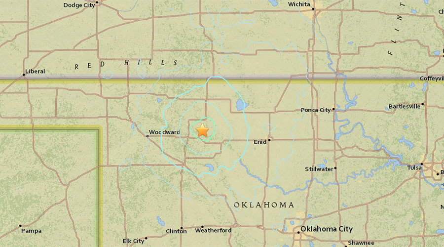 Multiple 4.0+ magnitude earthquakes hit Northwest Oklahoma