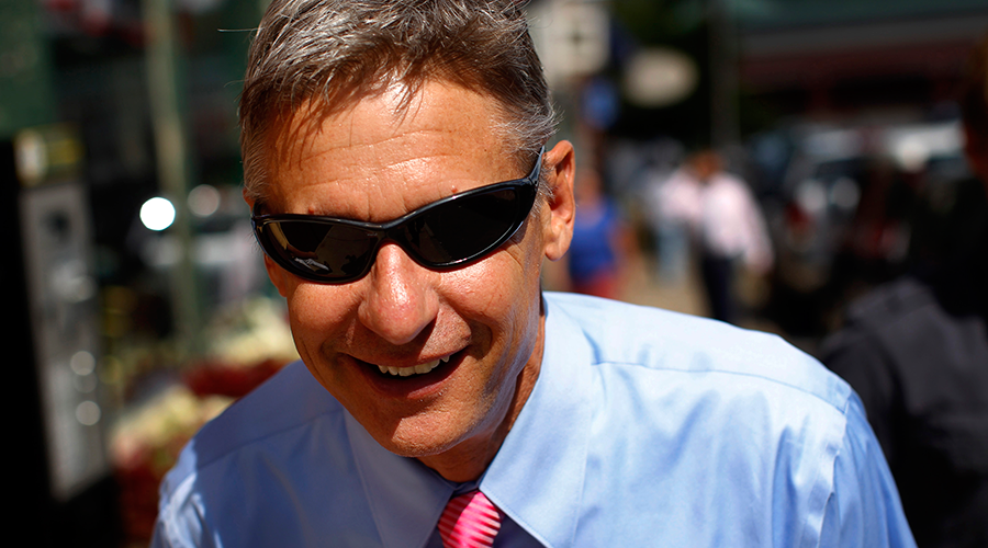 'A lot of disenfranchised voters': Libertarian Gary Johnson discusses his presidential bid