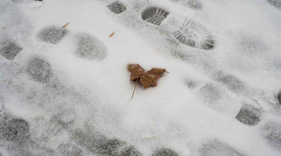 Mastermind criminal leads police to door by leaving footprints in the snow