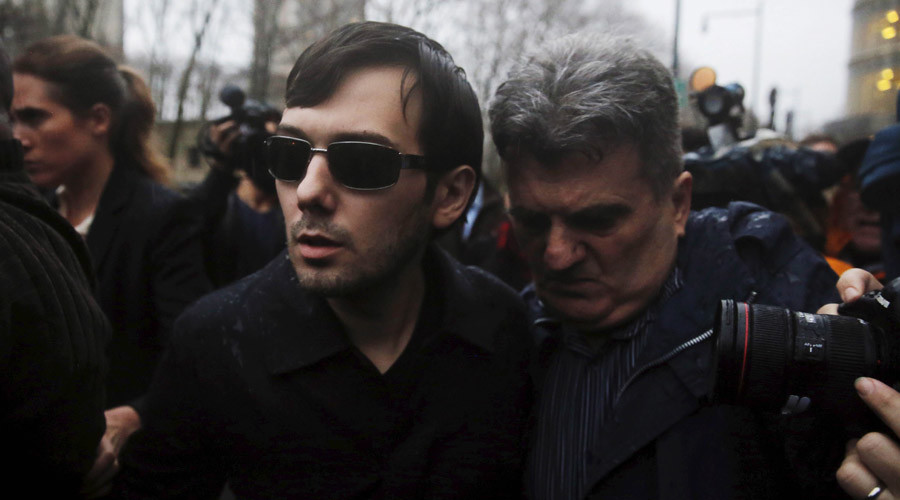 ‘Most hated’ Pharma CEO uses $45mn stock trading account to secure bail