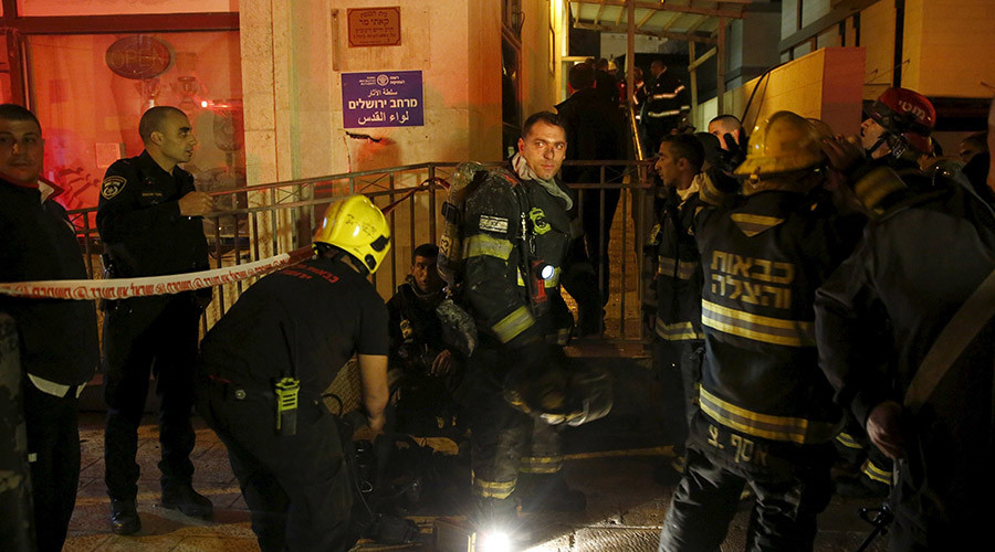 Israeli rights group B'Tselem Jerusalem office torched in suspected arson