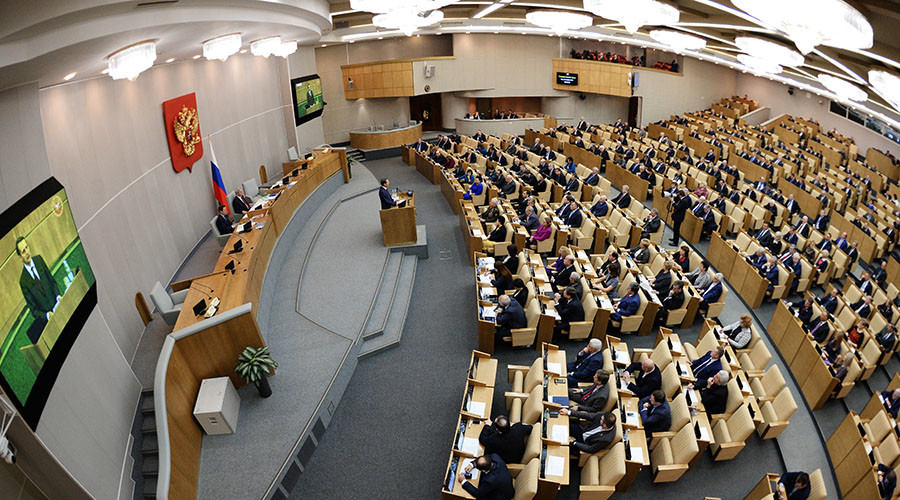 Gag order: Excessively talkative Russian lawmakers may face sanctions