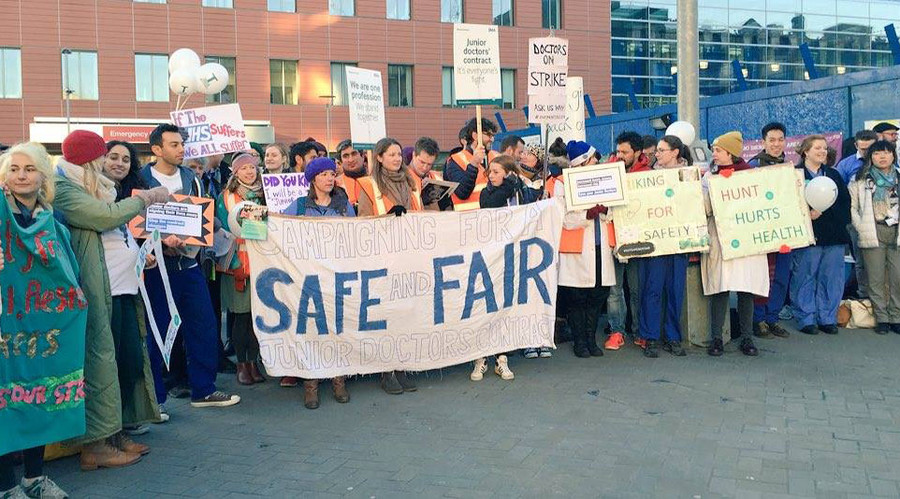 Junior doctors strike over pay and working conditions