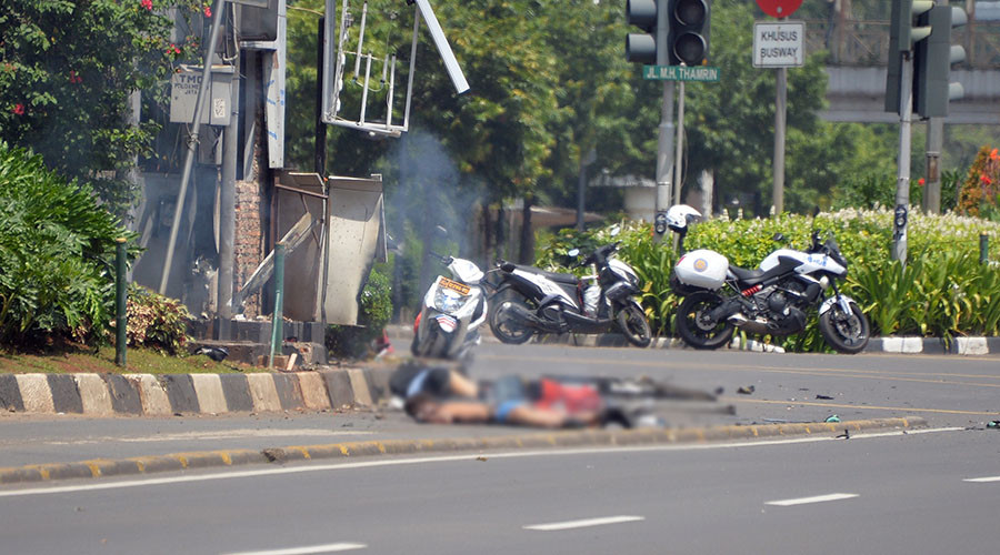 Suspected ISIS attacks in Jakarta