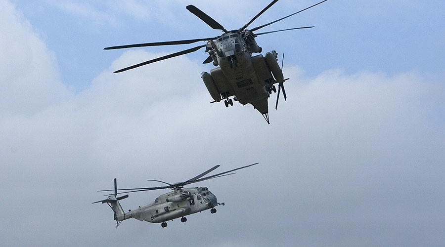 12 feared dead in military helicopter collision off Hawaii coast
