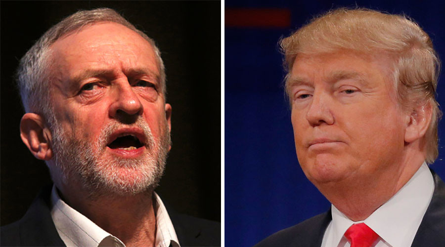 Labour leader Corbyn invites Trump to visit London mosque