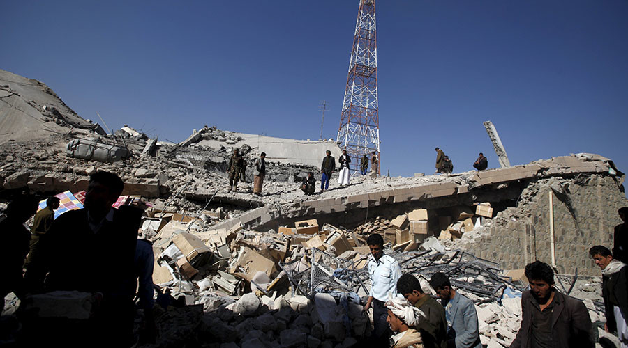 26 killed, 15 injured after Saudi-led airstrike hits police building in Yemen