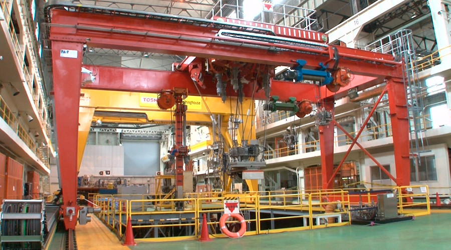 Toshiba unveils Fukushima spent nuclear fuel removal robot (VIDEO)