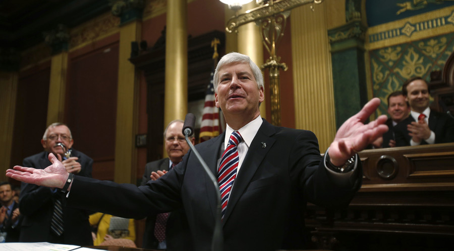 ‘Horrific experiment’: MI Gov. Snyder slammed for power grabs from minority communities, cronyism