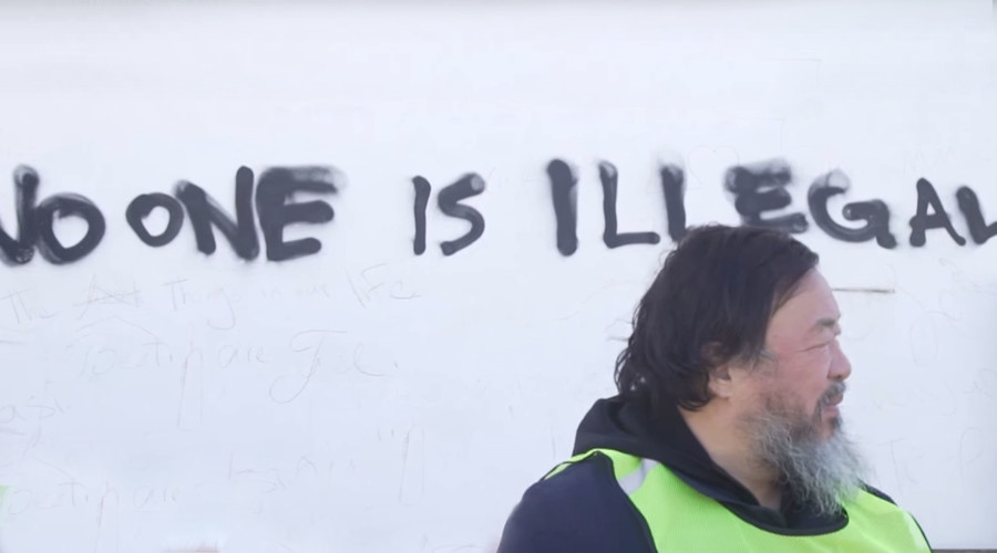 ‘Tragedy is forgetting humanity’: Chinese artist honors refugees by working from crisis-hit island