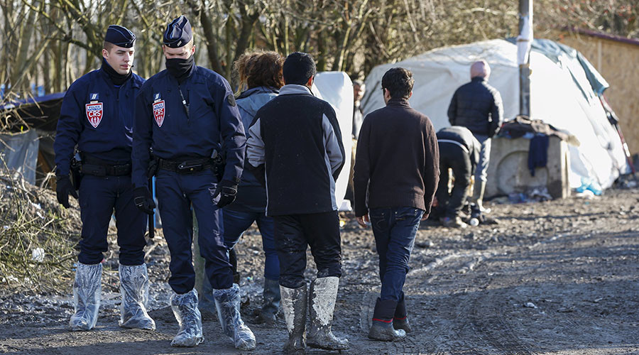 3 injured in French refugee camp shooting & stabbing