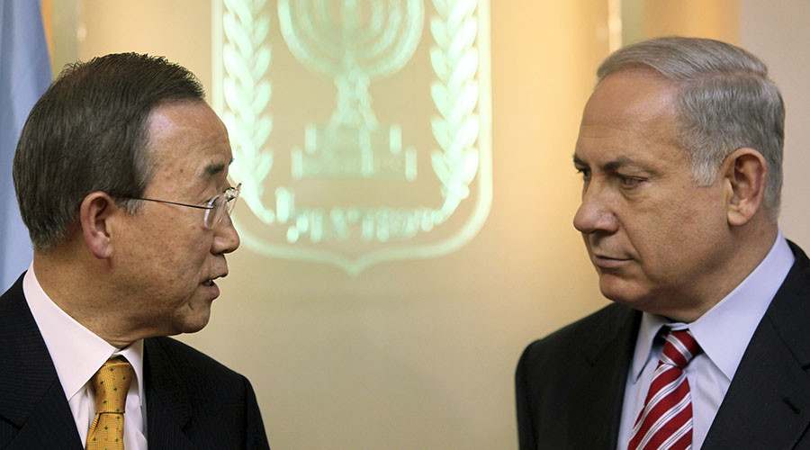 Bibi vs. Ban? Israeli PM accuses settlements-slamming UN chief of backing Palestinian ‘terrorists’