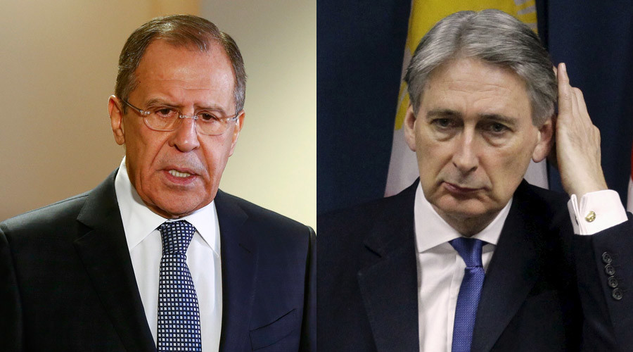 Syria peace talks: Hammond courts opposition, Lavrov warns of ‘irrelevant conditions’