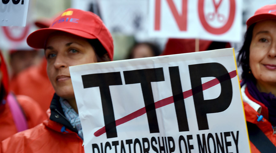 ‘Corporate power grab:’ Govt’s refusal to release TTIP documents sparks outrage