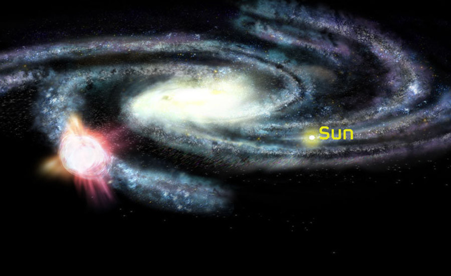 Monstrous gas cloud to smash into Milky Way Galaxy with ‘spectacular burst’