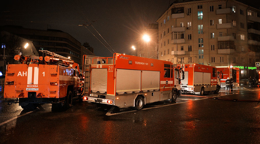 12 bodies found at Moscow’s burning factory, murder & arson suspected