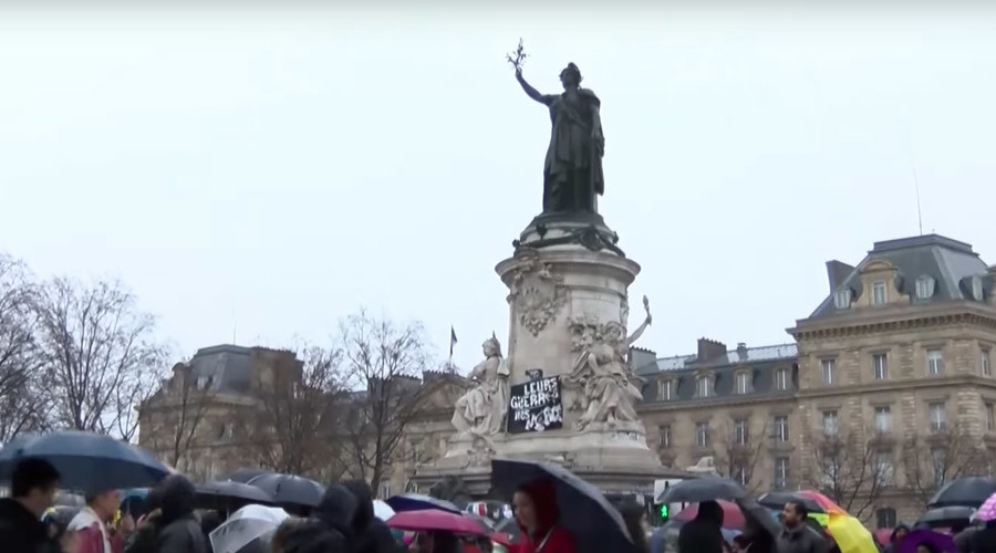 Thousands march to protest state of emergency in France