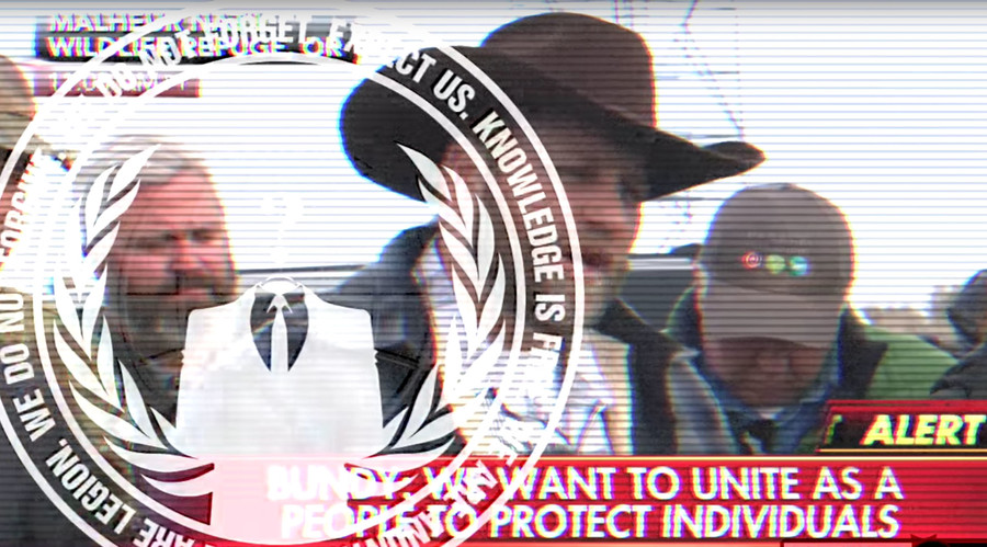 ‘Anonymous’ video demands justice for killed rancher LaVoy, publication of FBI agents' IDs