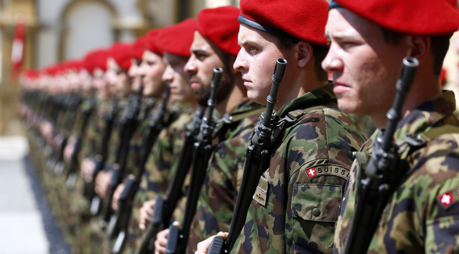 Stick to your guns: Swiss soldiers left 18 firearms on public trains in 9 months, report says