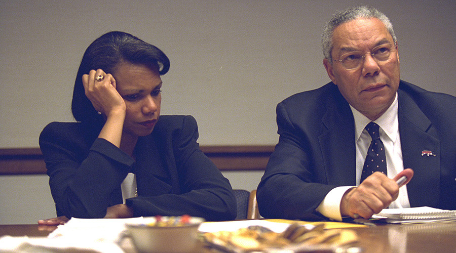 Classified data revealed in personal emails of ex-secretary of state Powell, Rice’s aides