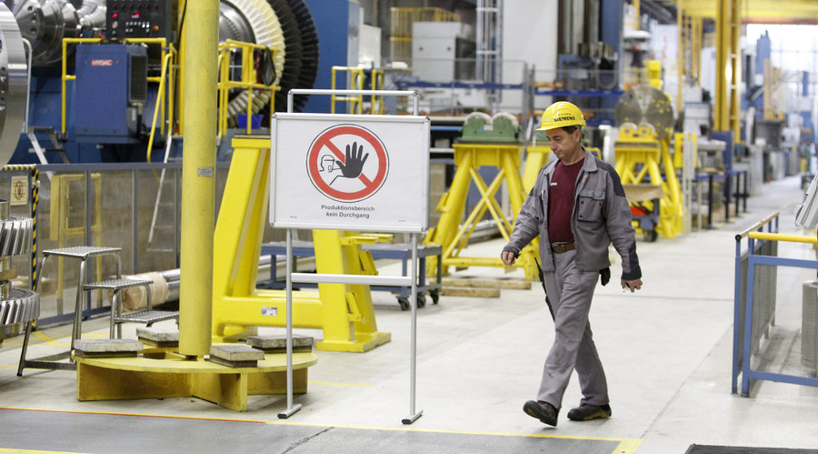German factory orders fall more than expected