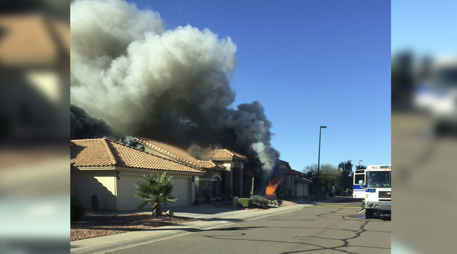 'Like popcorn': Hundreds of bullets explode during Arizona fire