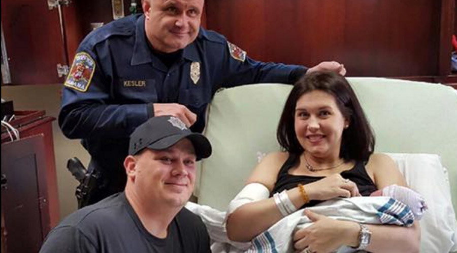 It’s a boy! Dad & state trooper deliver baby during traffic stop on Alabama highway