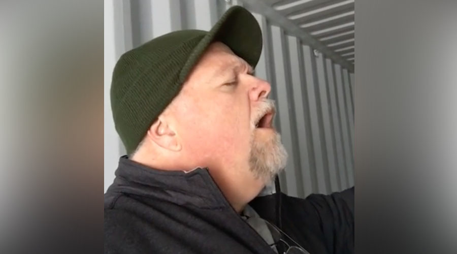 Shipping container sensation: Massachusetts man sings like an angel in storage unit (VIDEO)