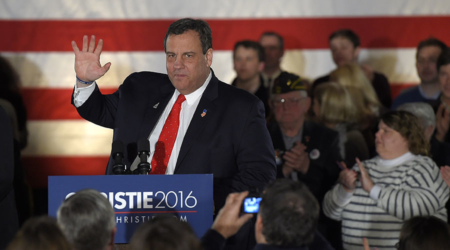 Christie down! NJ governor drops out of presidential race as Twitter reacts