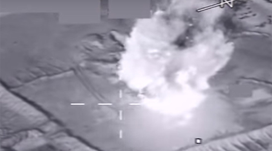 US-led airstrikes destroy ISIS oil & gas plant (VIDEO)