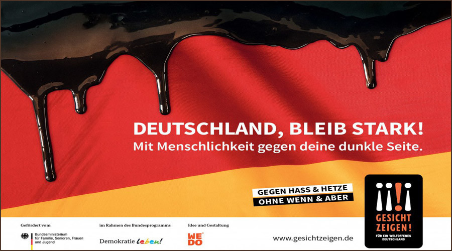 Overcome ‘dark side’: Campaign urging residents to embrace refugees launched in Germany