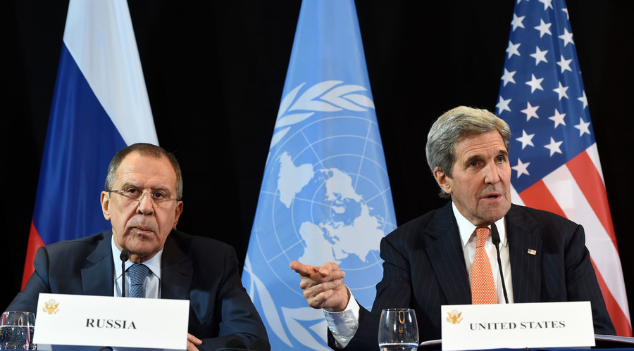 Lavrov, Kerry discuss concrete steps on military cooperation in Syria in ‘excellent’ Munich meeting