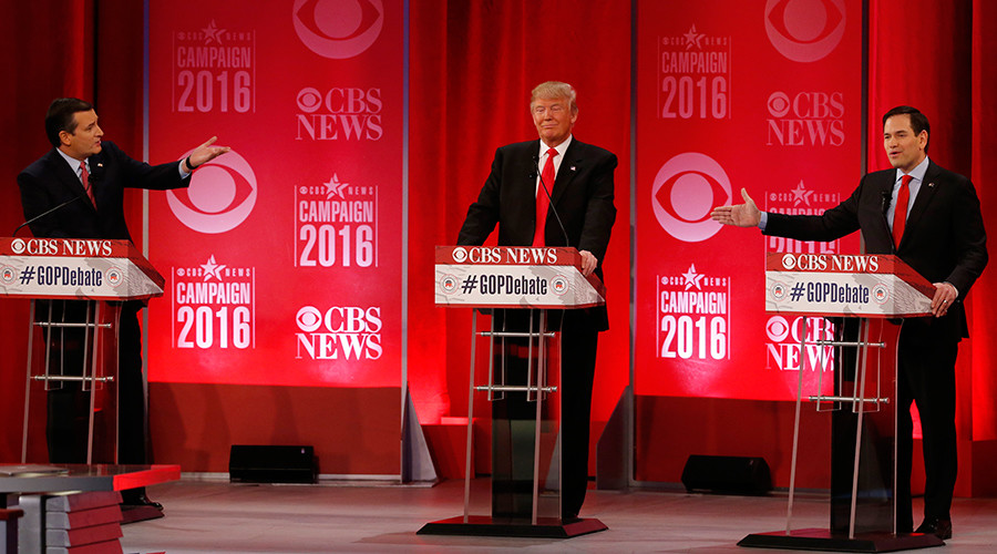 ‘We're fixing to lose to Clinton’: GOP debate delves ever deeper into mudslinging & name-calling
