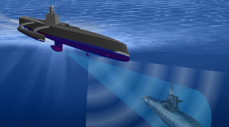DARPA's anti-submarine drone ready to sail in April (VIDEO)
