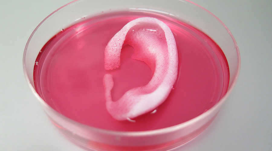 3D bioprinter creates made-to-order body parts with living cells