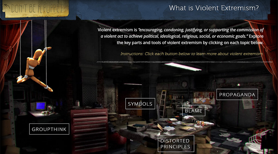 FBI unveils ‘violent extremism’ video game to educate teenagers