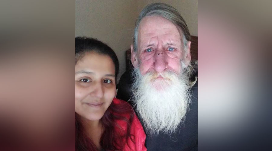 'He couldn't stop crying': Woman spends lottery winnings on hotel for homeless man