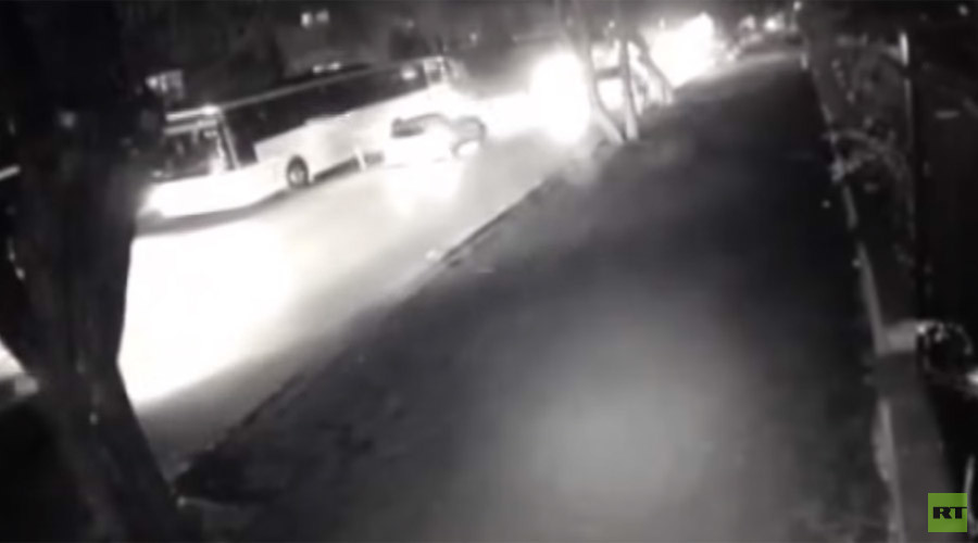 Moment of deadly Ankara blast caught on CCTV (VIDEO)