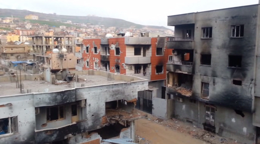 Shocking aftermath from Kurdish Cizre where scores allegedly torched to death (VIDEO)