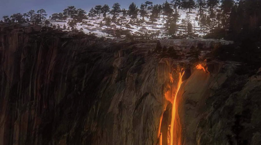 #LavaLove: Yosemite’s bizarre firefall returns to delight of social media (PHOTOS)